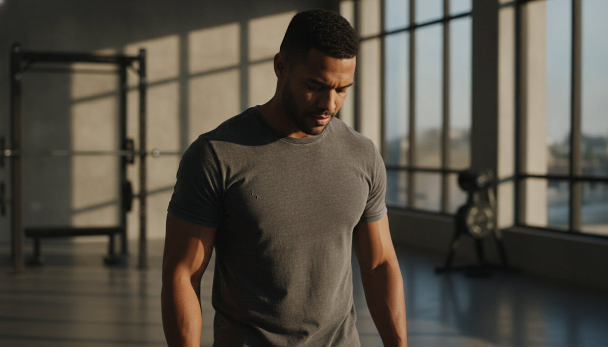 The Distressed Gym Shirt: Why Vintage Soul and Modern Performance Define the New Standard