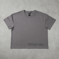 Women's Crop Tee | Premium Everyday T-Shirt | IRONFUEL