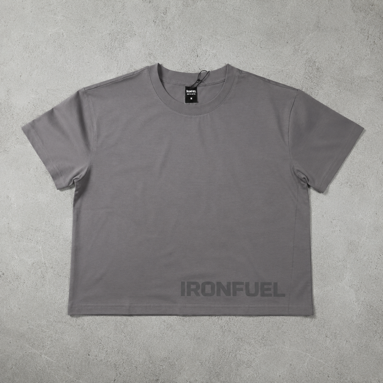 Women's Crop Tee | Premium Everyday T-Shirt | IRONFUEL
