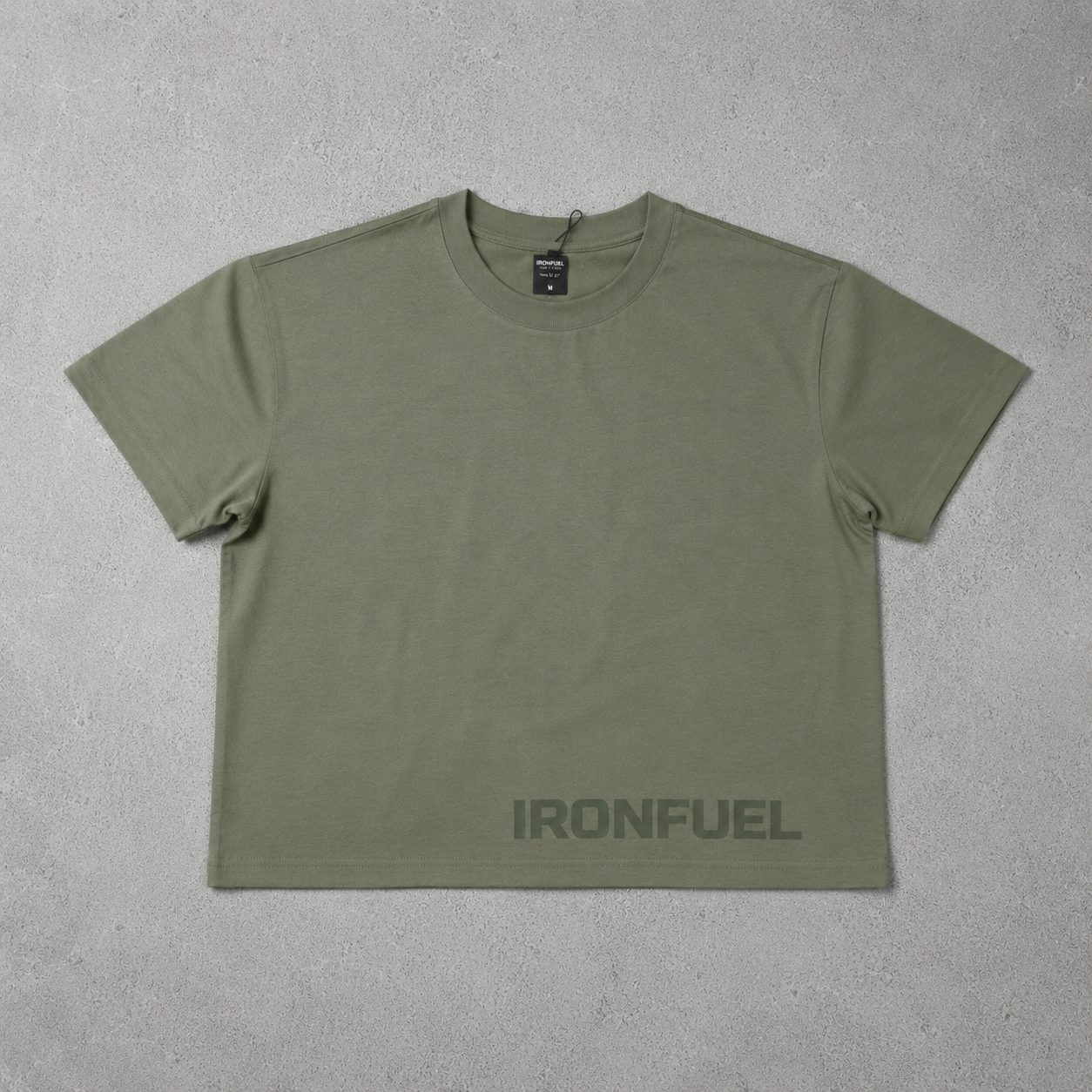 Women's Crop Tee | Premium Everyday T-Shirt | IRONFUEL