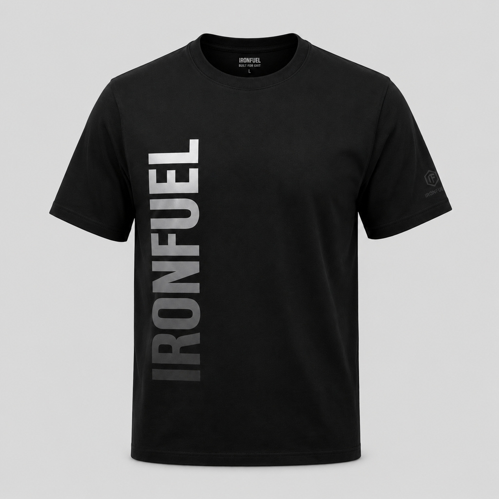 IRONFUEL Vertical Graphic Tee | Premium Unisex Heavyweight T-Shirt Canada