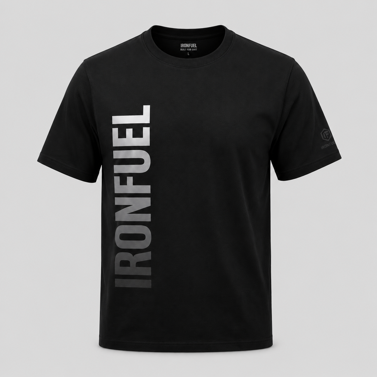IRONFUEL Vertical Graphic Tee | Premium Unisex Heavyweight T-Shirt Canada